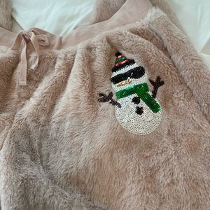 Soft Cozy Warm Lounge Pants Joggers Bottoms Sleepwear Size Medium